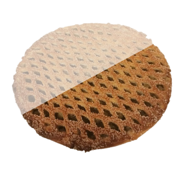 kruisbessenvlaai half