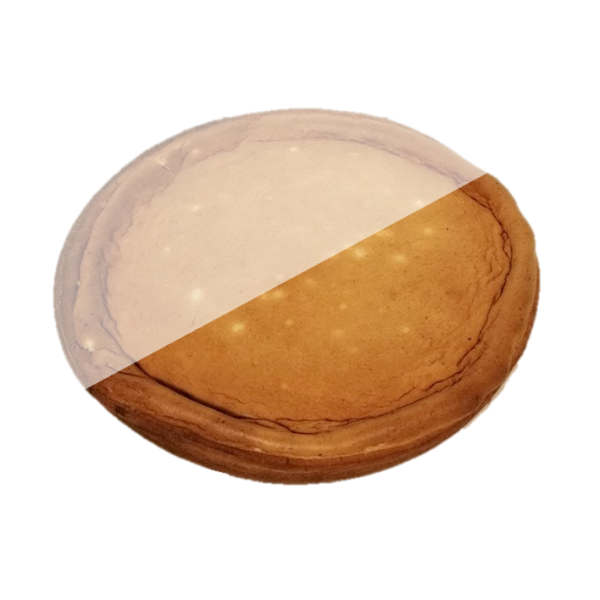 rijstevlaai half